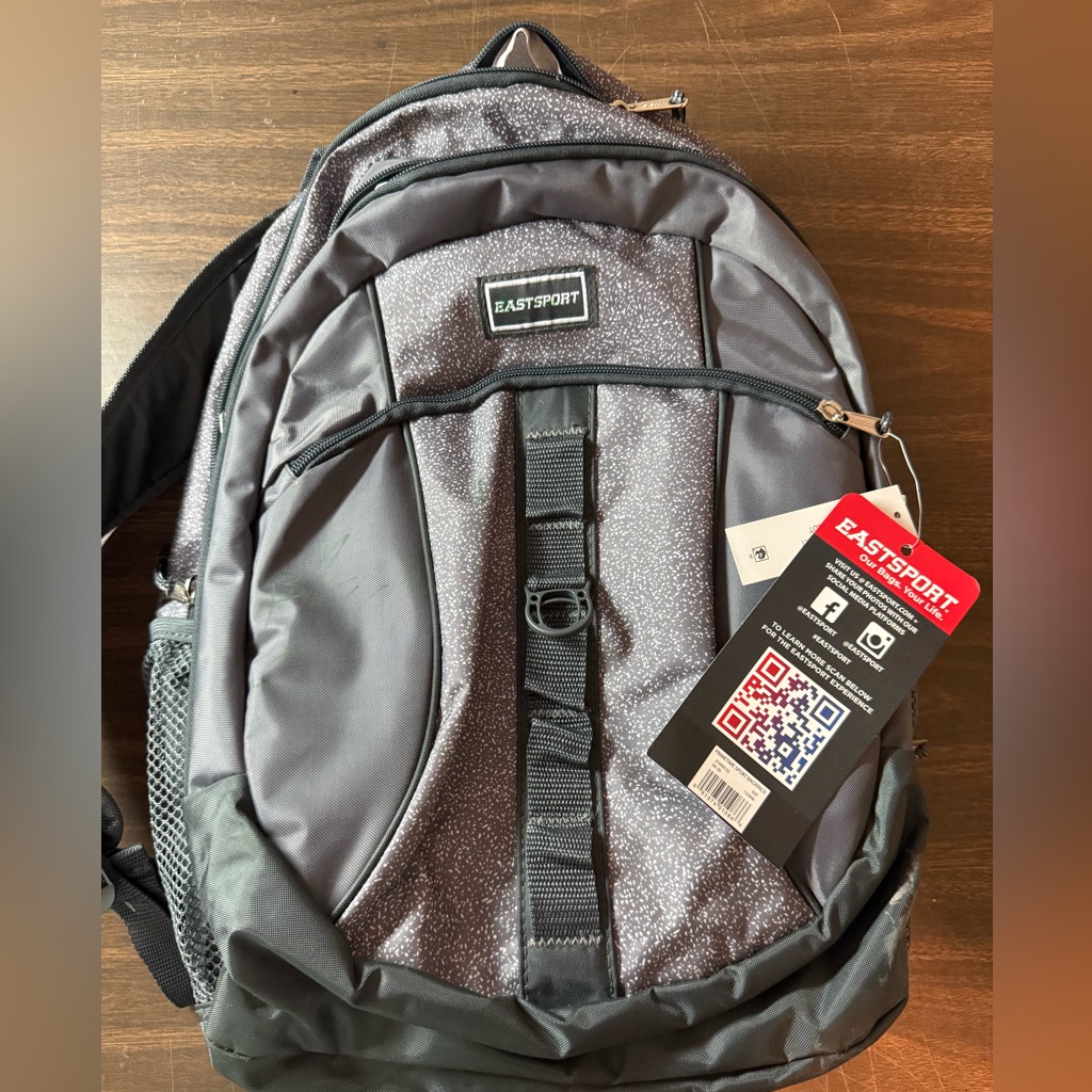 Eastsport MultiPurpose Access Laptop Backpack  Interior Padded TechLap